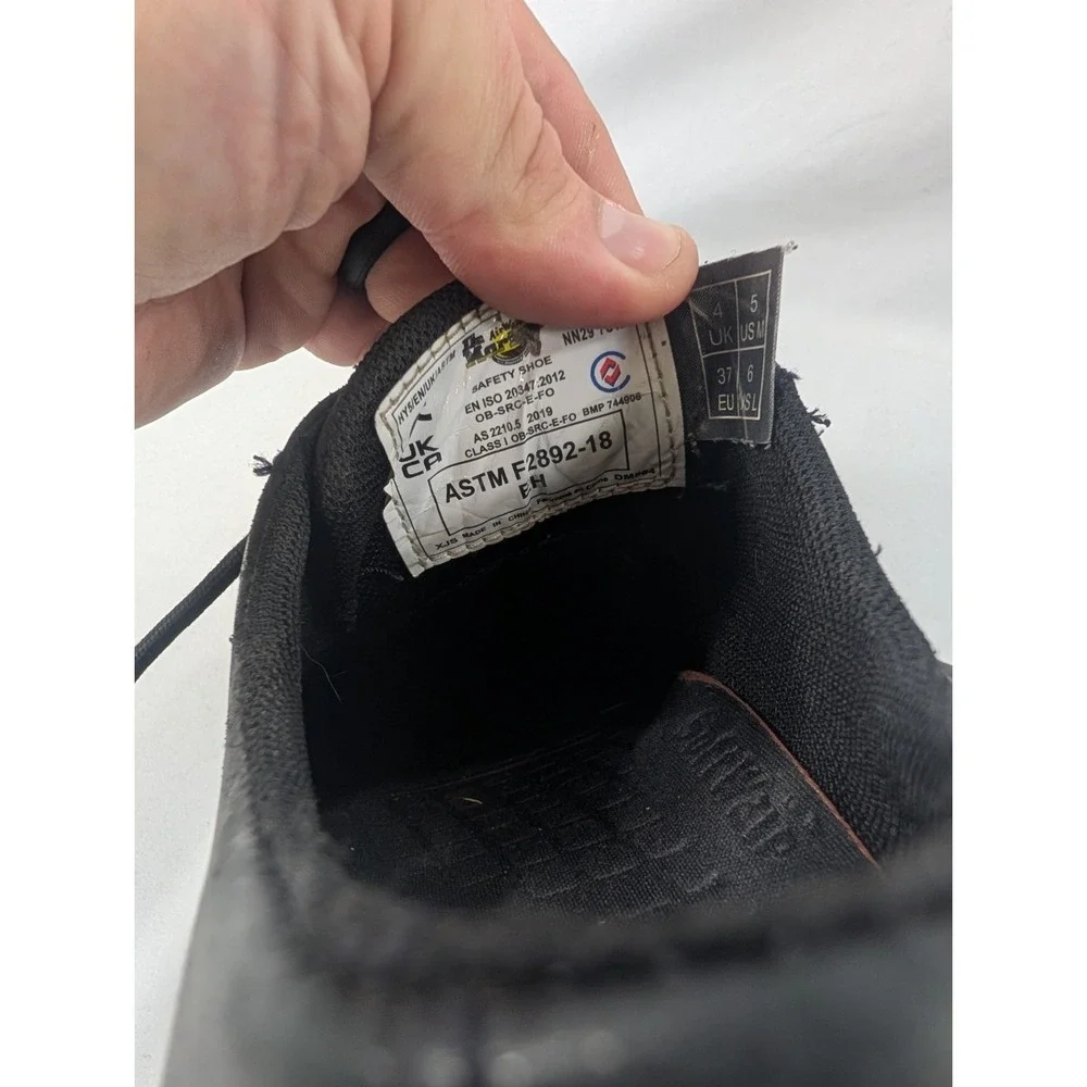 Doc Marten Slip Resistance Low top Black  Size 5M  Safety Working Shoe